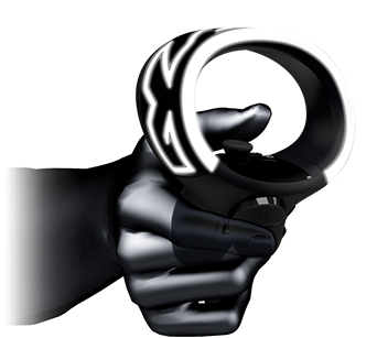2個のVIVE Cosmos VRコントローラー