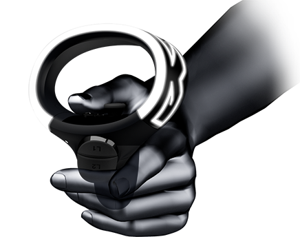 2個のVIVE Cosmos VRコントローラー