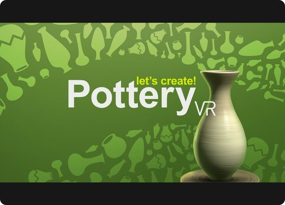 VR游戏《Let's Create》的logo,现在已在VIVEPORT平台上线。