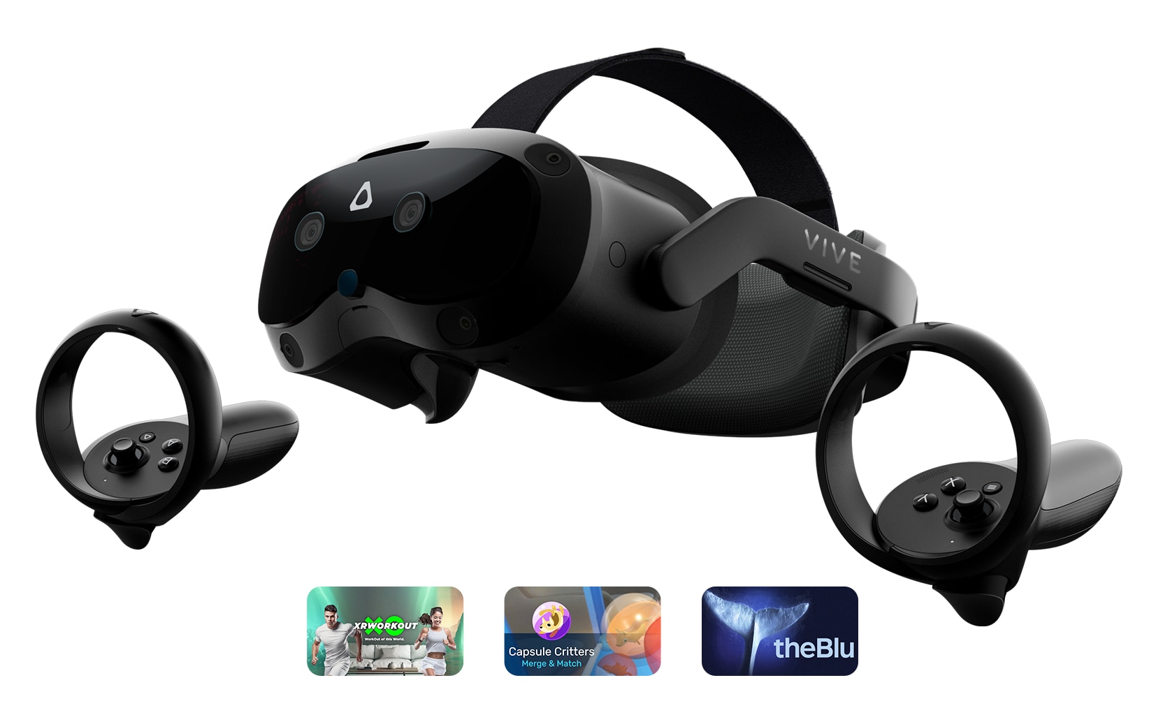 HTC即將推出的VIVE Focus Vision。取自VIVE