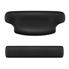 Lot de coussins en simili cuir