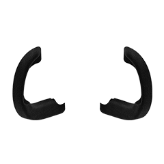 Coussin facial — lot de 2 (Avec bouton de sélection de taille : épais/fin)